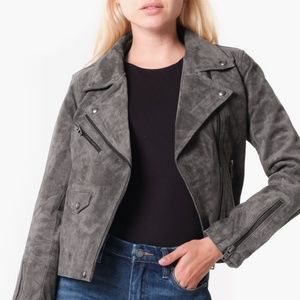 BLANK NYC Vital Signs Suede Moto Jacket NWT - Road Trip - Small